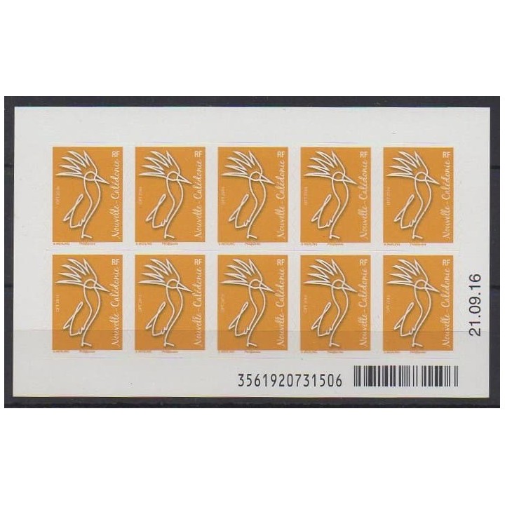Buy this booklet of New Caledonia of the year 2016 (Nb C1290).