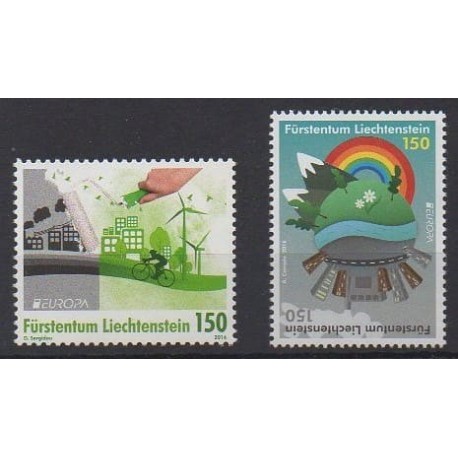 Lienchtentein - 2016 - Nb 1730/1731 - Environment - Europa
