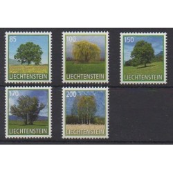 Liechtenstein - 2016 - No 1738/1742 - Arbres