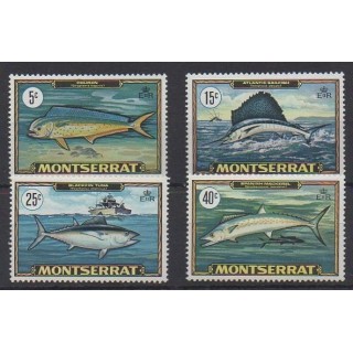 Acheter cette série de timbres de Montserrat de l'année 1969 (No 220/223).