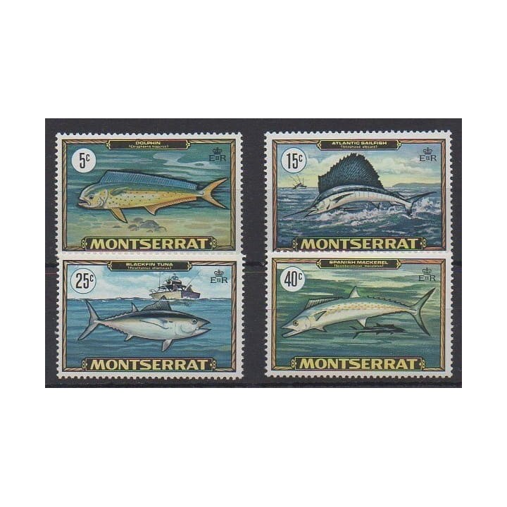 Acheter cette série de timbres de Montserrat de l'année 1969 (No 220/223).
