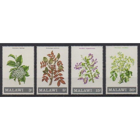 Malawi - 1971 - No 169/172 - Fleurs