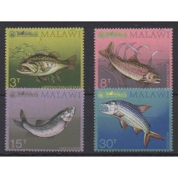 Malawi - 1974 - Nb 213/216 - Sea life