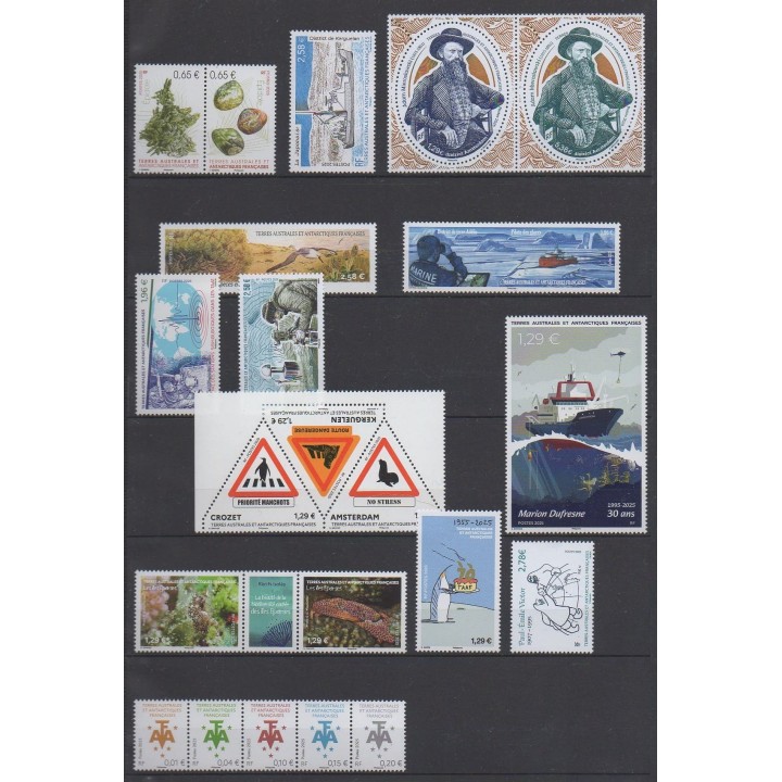 Buy the stamps and the 4 souvenir sheets of FSAL of the year 2025 (Nb 1102/1136).