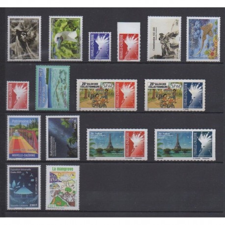 New Caledonia - Complete year - 2025 - Nb 1478/1493