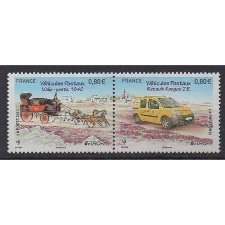 France - Poste - 2013 - No 4749/4750 - Service postal - Europa
