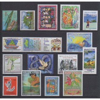 Buy the stamps of Wallis et Futuna of the year 2025 (Nb 998/1014).