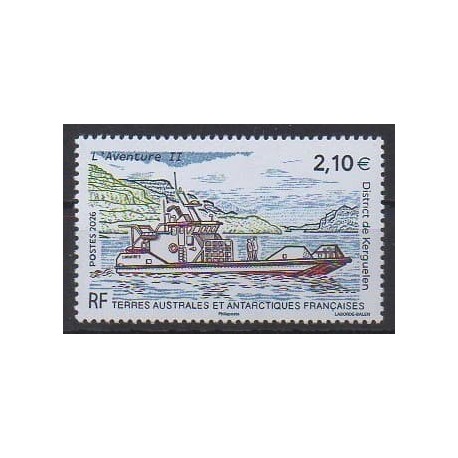 TAAF - 2026 - L'Aventure II - Navigation