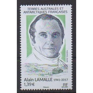 Buy this stamp of FSAL of the year 2026 (Alain Lamalle).