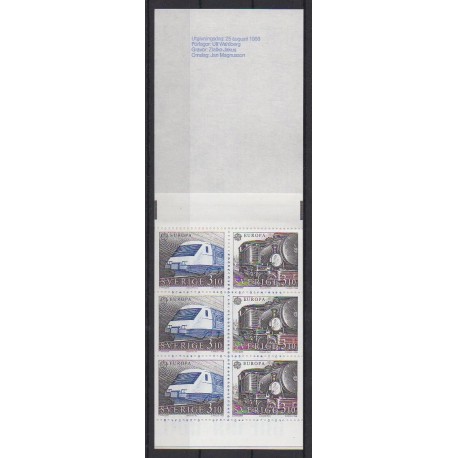 Sweden - 1988 - Nb C1478 - Trains - Europa