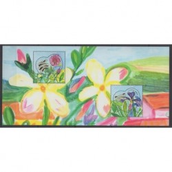 France - Bloc souvenir - 2026 - No BS234 - Fleurs