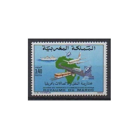 Maroc - 1992 - No 1127 - Transports