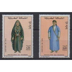 Maroc - 1992 - No 1122/1123 - Costumes