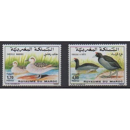 Morocco - 1993 - Nb 1151/1152 - Birds
