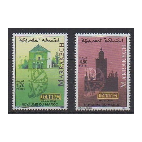 Morocco - 1994 - Nb 1155/1156