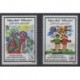 Morocco - 1994 - Nb 1158/1159 - Childhood - Children's drawings