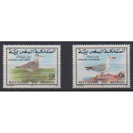 Morocco - 1994 - Nb 1168/1169 - Birds