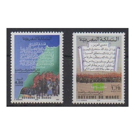Morocco - 1994 - Nb 1170/1171 - Various Historics Themes