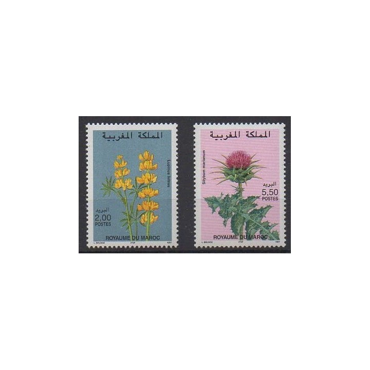 Acheter cette série de timbres du Maroc de l'année 1997 (No 1207/1208).