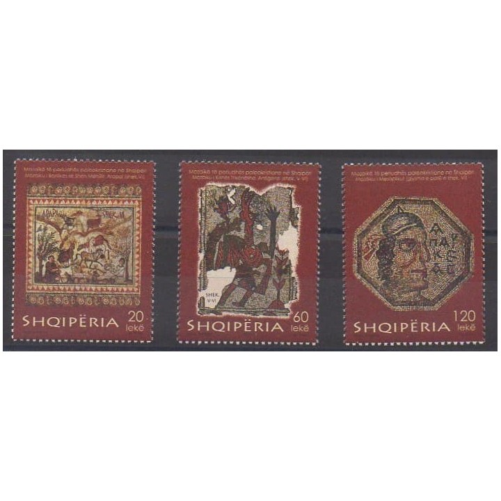 Buy this set of stamps of Albania of the year 2011 (Nb 3062/3064).