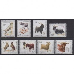 Albania - 1968 - Nb 1077/1084 - Mamals