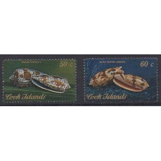 Buy this set of stamps of Cook Islands of the year 1974 (Nb 391/392).