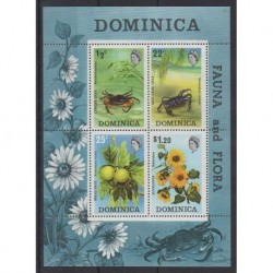 Dominique - 1973 - No BF19 - Vie marine - Flore