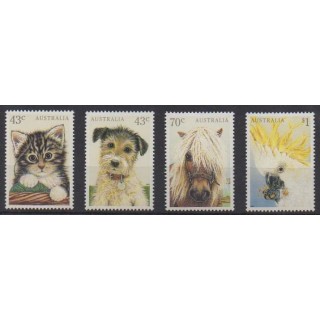 Acheter cette série de timbres d'Australie de l'année 1991 (No 1215/1218).