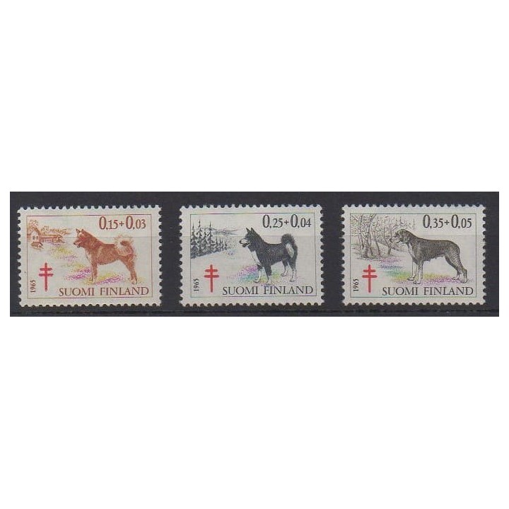 Buy this set of stamps of Finland of the year 1965 (Nb 572/574).