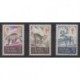Finlande - 1957 - No 458/460 - Mammifères - Santé ou Croix-Rouge