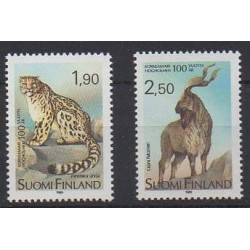 Finland - 1989 - Nb 1051/1052 - Mamals