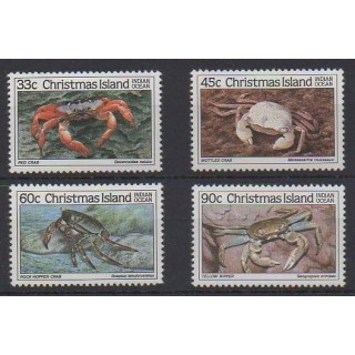 Acheter cette série de timbres des îles Christmas de l'année 1985 (No 206/209).