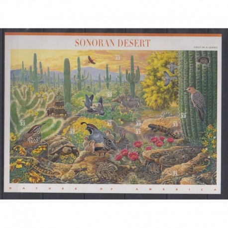 États-Unis - 1999 - No 2864/2873 - Animaux