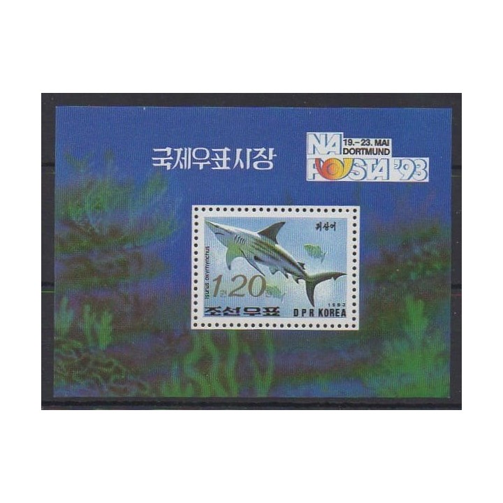 Buy this souvenir sheet  of North Korea of the year 1993 (Nb BF123).