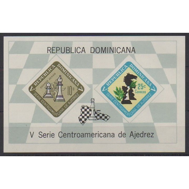 Acheter ce bloc-feuillet de la République Dominicaine  de l'année 1967 (No BF33).