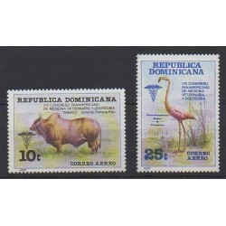 Dominican (Republic) - 1978 - Nb PA307/PA308 - Animals