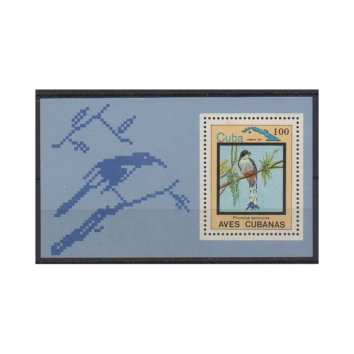 Buy this souvenir sheet  of Cuba of the year 1983 (Nb BF79).