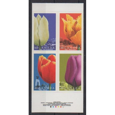 Canada - 2002 - Nb 1928/1931 - Flowers