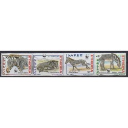 Ethiopia - 2001 - Nb 1532A/1532D - Mamals - Endangered species - WWF