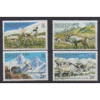 Buy this set of stamps Of South Georgia of the year 1981 (Nb 101/104).