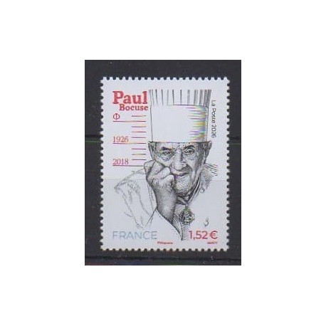 France - Poste - 2026 - Paul Bocuse - Gastronomy