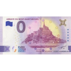 Billet souvenir - 50 - Abbaye du Mont-Saint-Michel - 2026-3