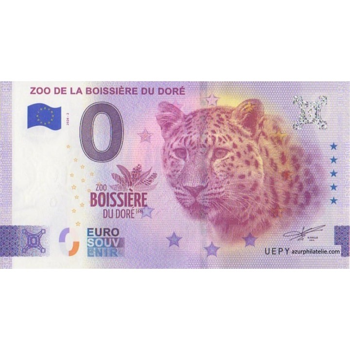 Euro banknote memory - 2026 - Zoo de la Boissiere du Doré - (Loire-Atlantique)