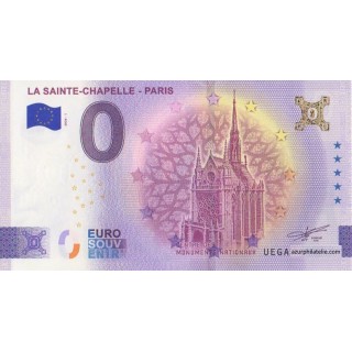 Billet souvenir touristique - 2026-1 - La Sainte-Chapelle - Paris - (Paris)