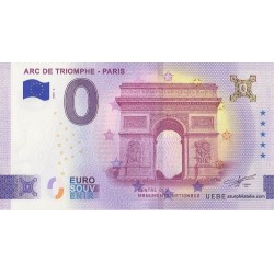 Euro banknote memory - 75 - Arc de Triomphe - Paris - 2026-2