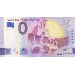 Euro banknote memory - 66 - Palais des Rois de Majorque - 2025-2