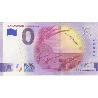 Billet souvenir touristique - 2025-17 - Barachois - La réunion - (La Réunion)