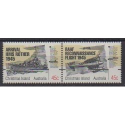 Christmas (Island) - 1995 - Nb 419/420 - Second World War