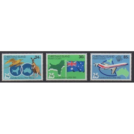 Christmas (Island) - 1983 - Nb 179/181