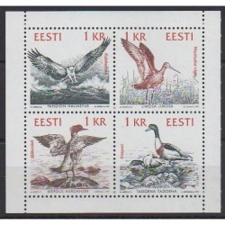 Estonie - 1992 - No 202/205 - Oiseaux